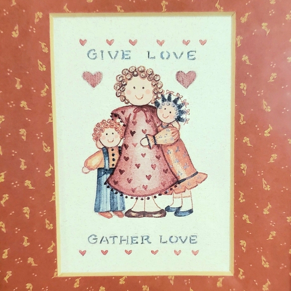 Vintage Figi Graphics Folk Art Print - Picture 2 of 3